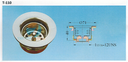 Cống thoát sàn T-110